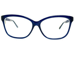 Jimmy Choo Eyeglasses Frames Only JC105 FA7 Bue Sparkle 55-14‎ Designer 20174